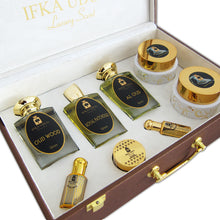 Load image into Gallery viewer, Oud Wood Perfume Set - Gift hand bag