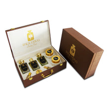 Load image into Gallery viewer, Oud Wood Perfume Set - Gift hand bag